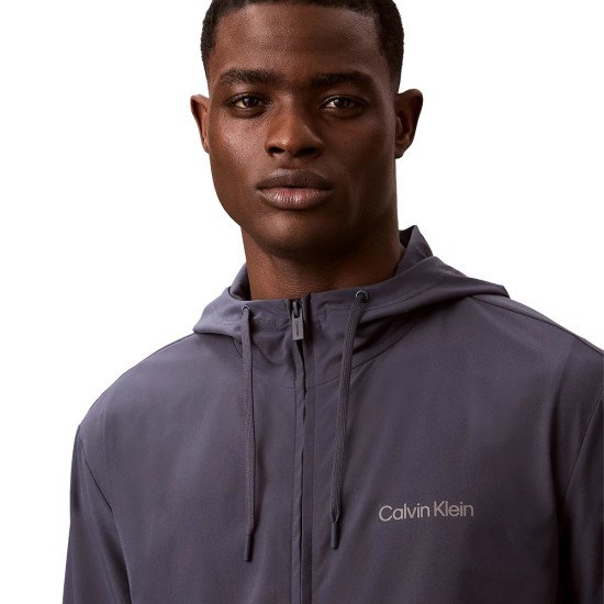 Calvin Klein Ανδρικό αντιανεμικό μπουφάν Water-Repellent Hooded Windbreaker